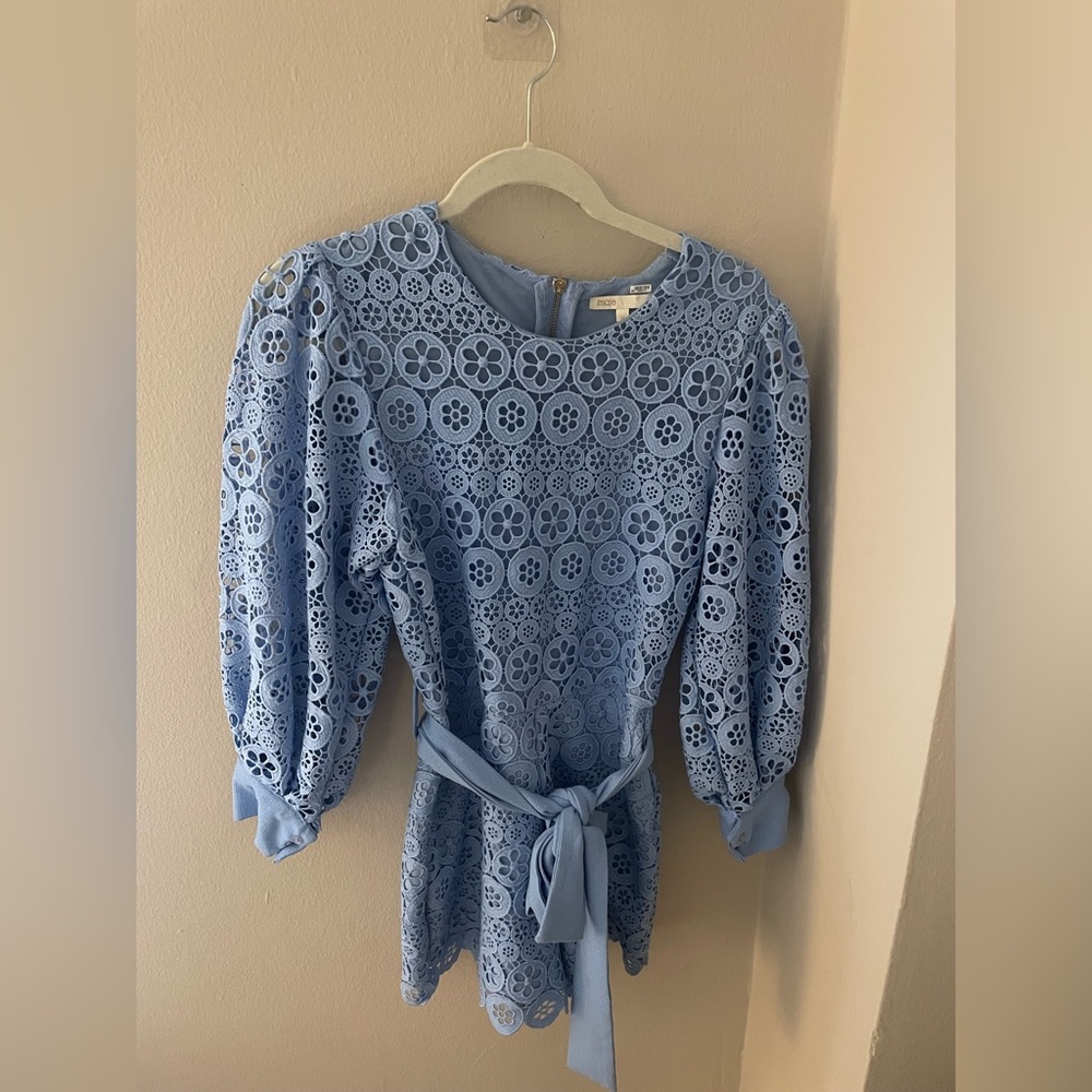 Maje Blue Romper